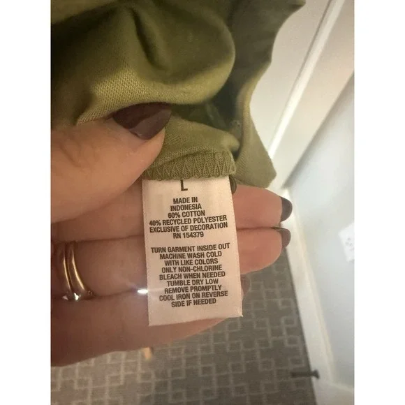 Aeropostale Classic Green  Aeropostle NY 1987 Size Large T-Shirt - Picture 3 of 5